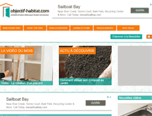 Tablet Screenshot of objectif-habitat.com